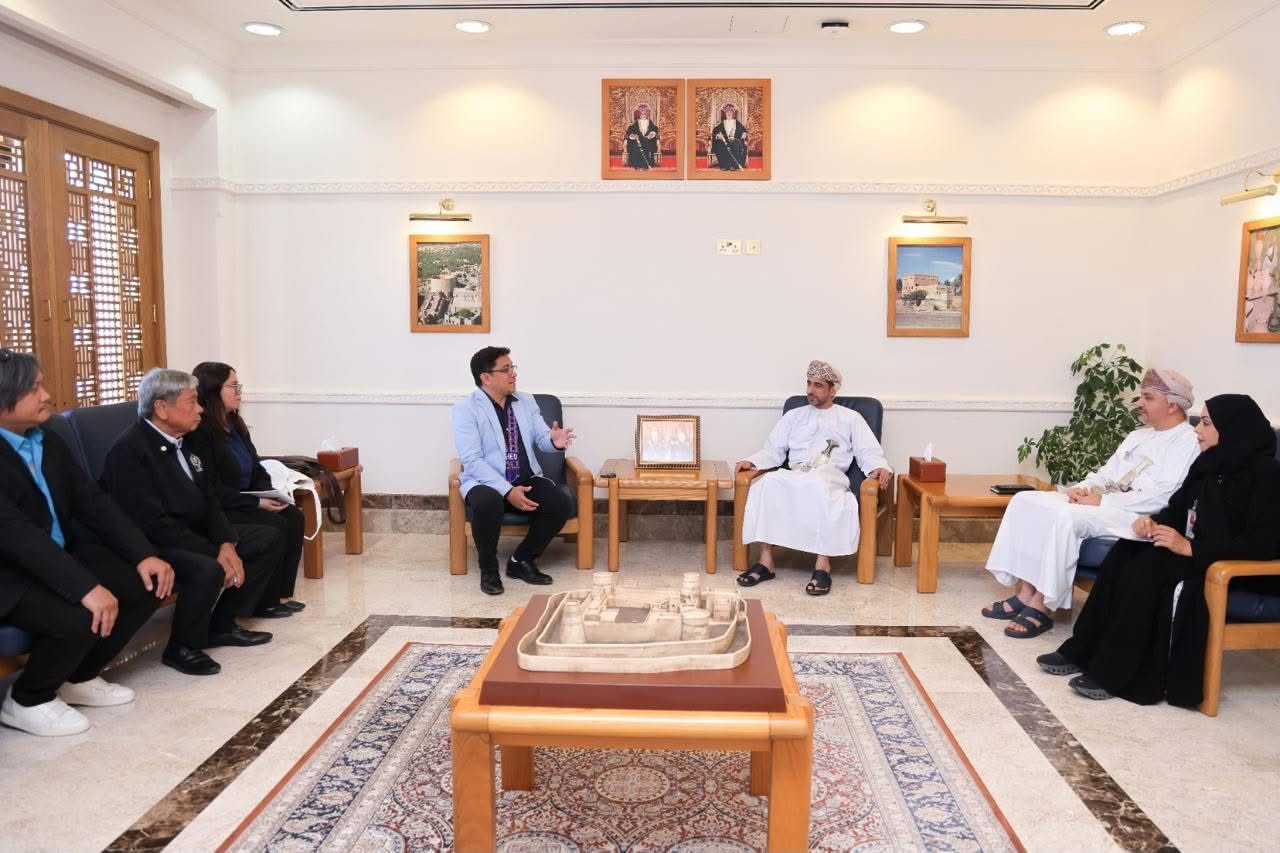CHED Commissioner Dr. Desiderio Apag III meets with MOL Undersecretary H.E. Said bin Abdullah Al Busaidi